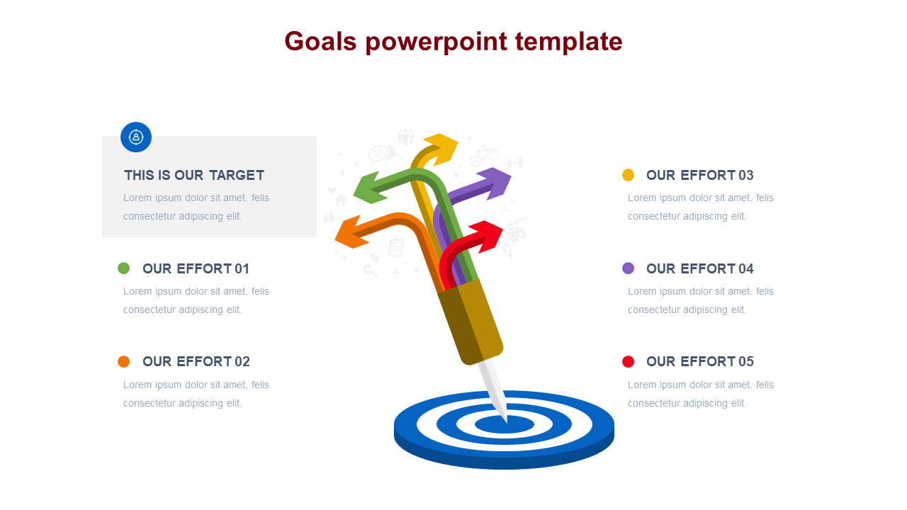 goals powerpoint template